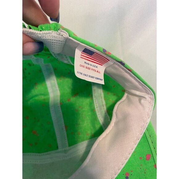 VTG 90s Walt Disney World Pleasure Island XZFR Rock Roll Beach Club Hat O/S - Picture 6 of 6